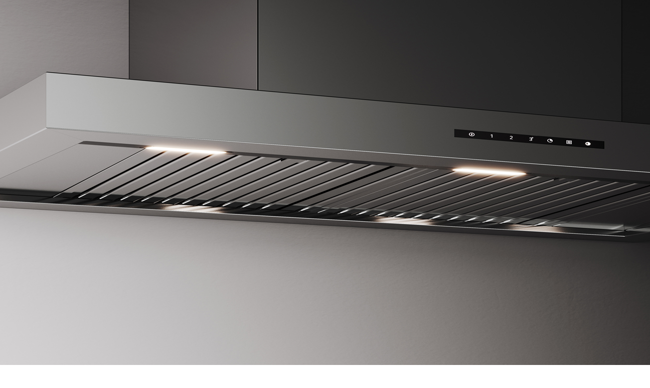 Kitchen extractors with outside exteranl motors